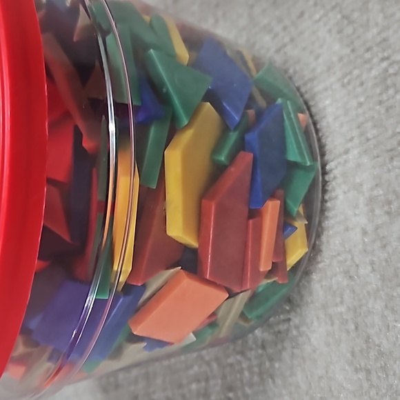 Learning Resources Plastic pattern blocks - Picture 4 of 6